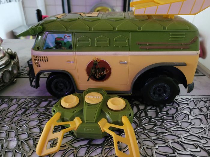 Voiture tortue ninja tèlècommandè