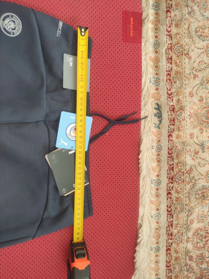 Pantalon de foot Manchester City, Puma Authentique Officiel taille enfant 13/15 ans, Neuf - photo numéro 15