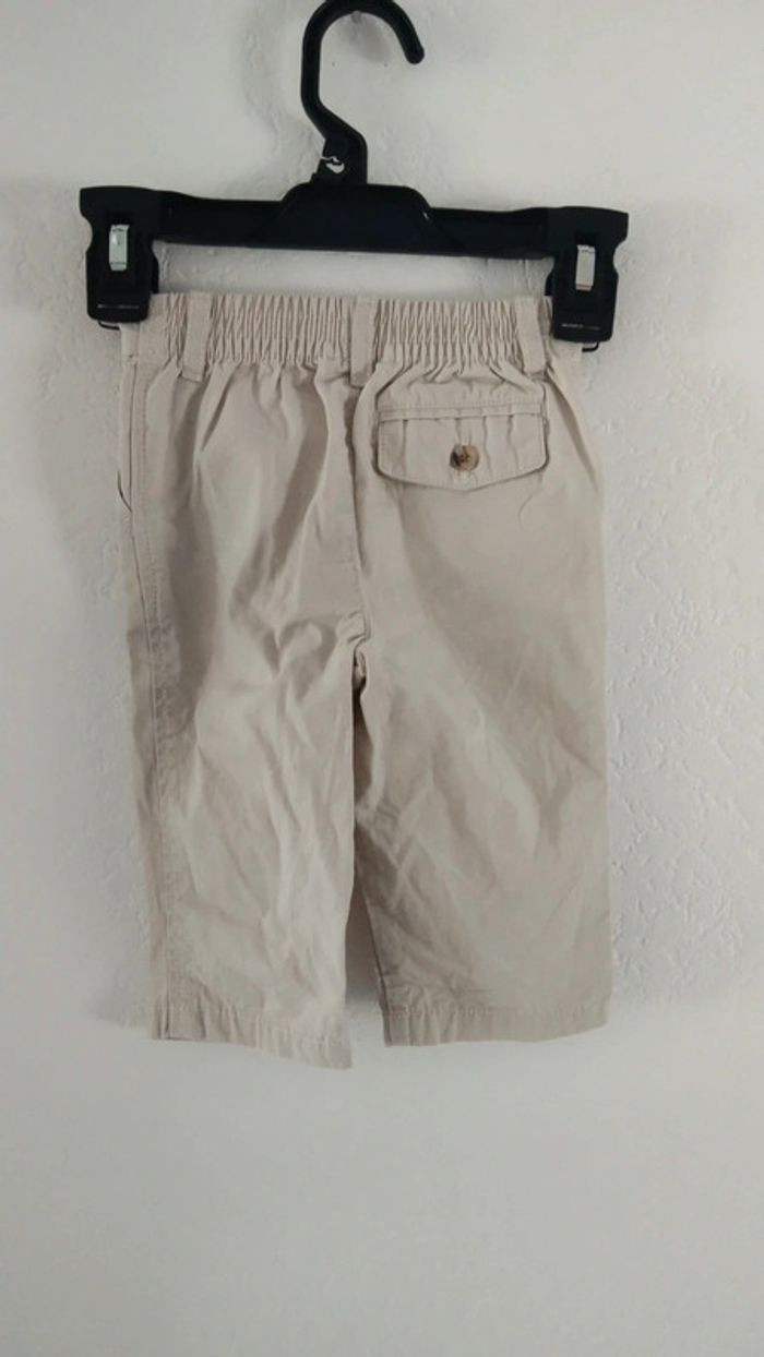 Pantalon léger beige garçon 6 mois Ralph Lauren - photo numéro 2
