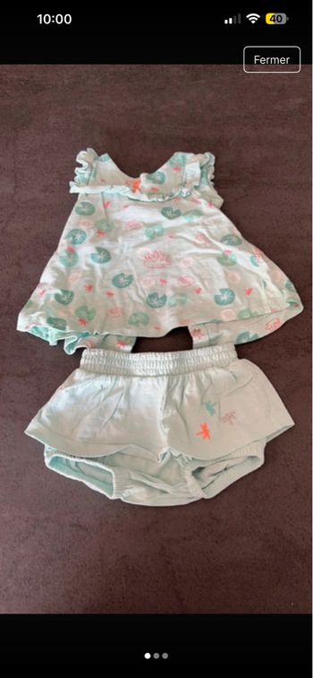 Ensemble bébé fille 