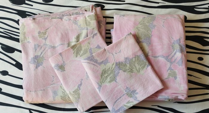 Parure draps de flanelle