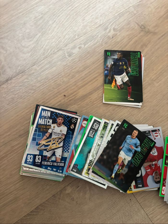 Lot 71 cartes de football - photo numéro 2