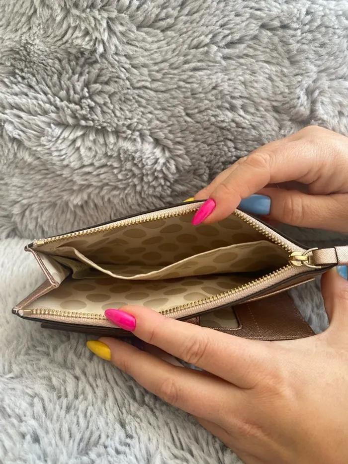 Porte-feuille Kate Spade Rose Gold - photo numéro 4