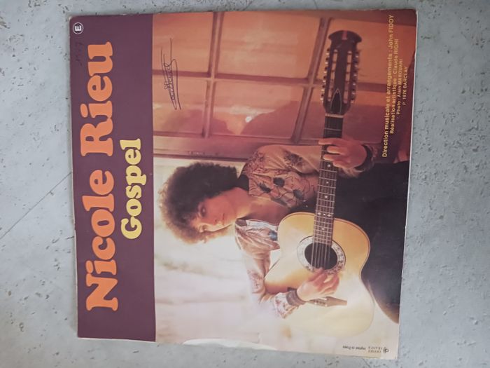 En Courant / Gospel Nicole Rieu disque vinyl 45 T