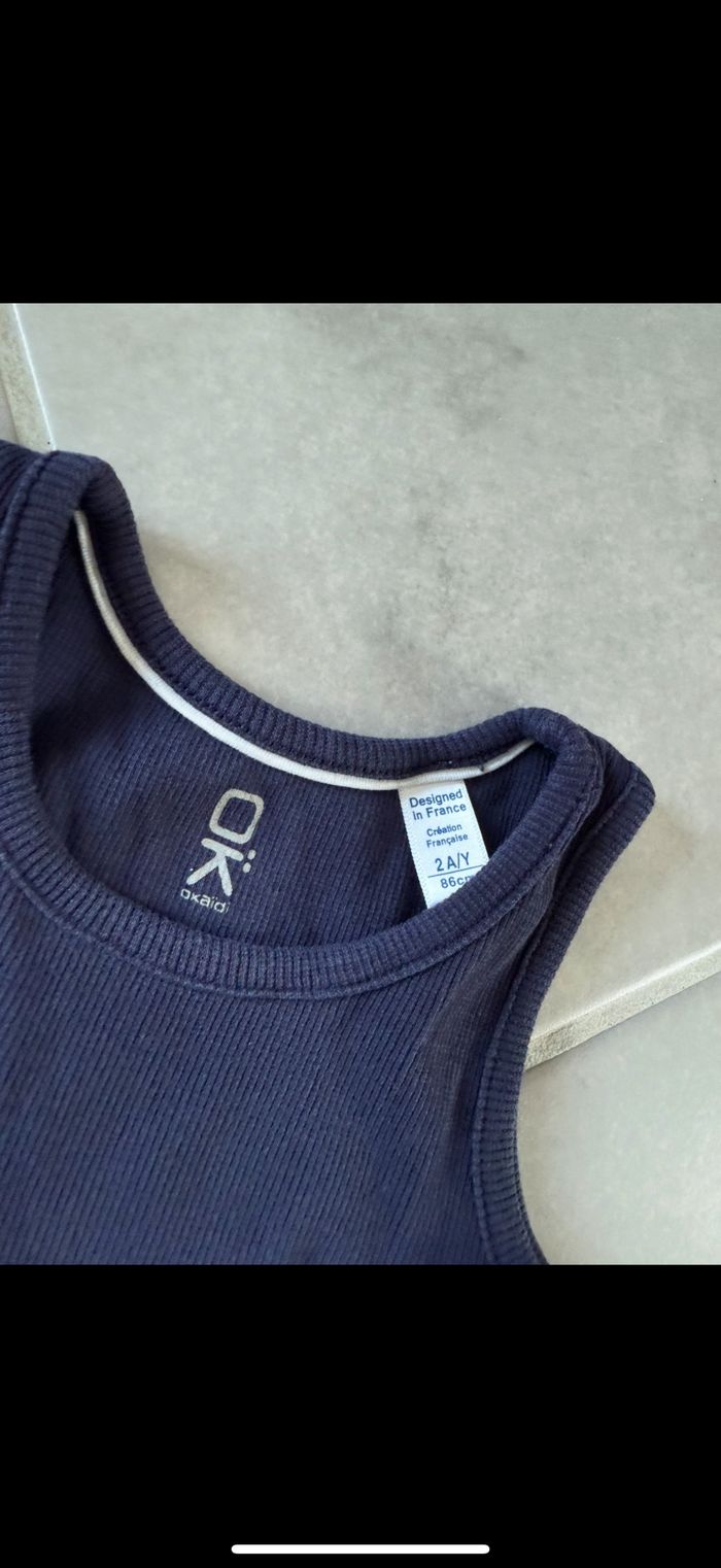 Débardeur tee shirt 24 mois - photo numéro 2