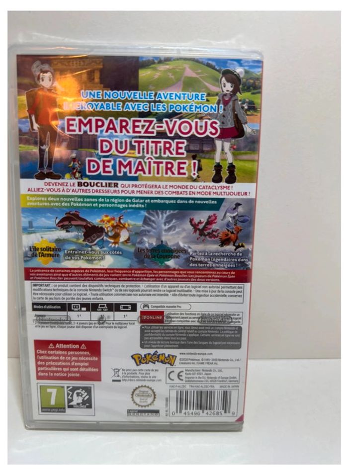 Pokémon Bouclier + Pass Extension Nintendo Switch - photo numéro 2