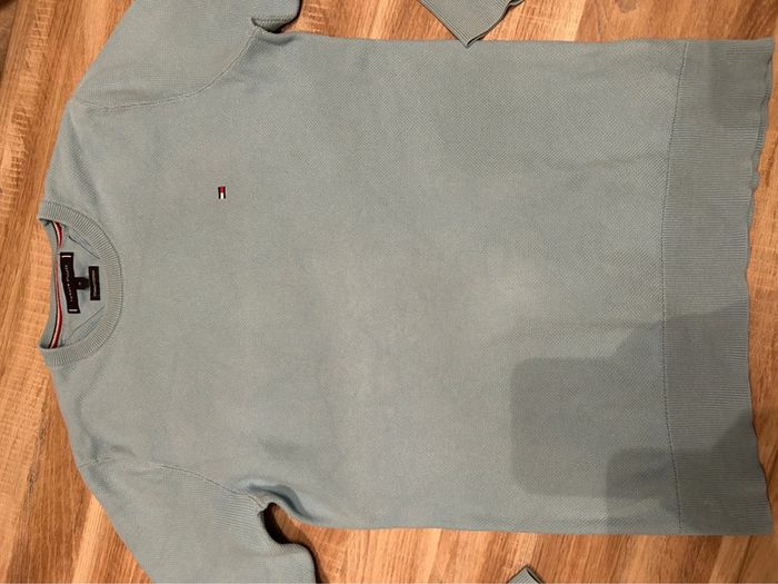Pull homme Tommy Hilfiger bleu clair - photo numéro 5