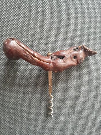 Tire bouchon encien en bois