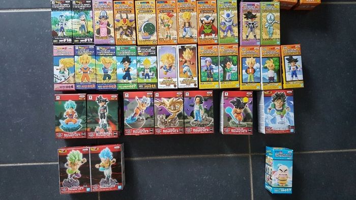 Lot Wcf Dwc Dragon Ball adverge - Banpresto Bandai Super Z GT Kai Heroes - photo numéro 4