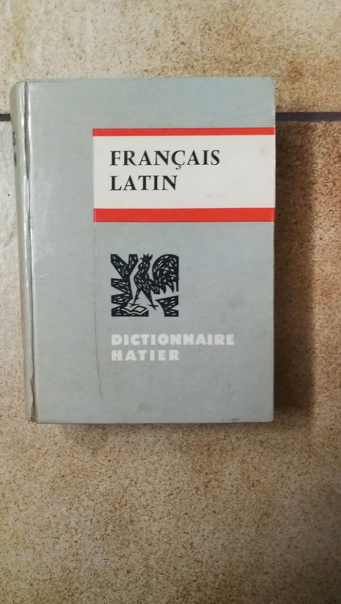 Dictionnaire Hatier Français Latin