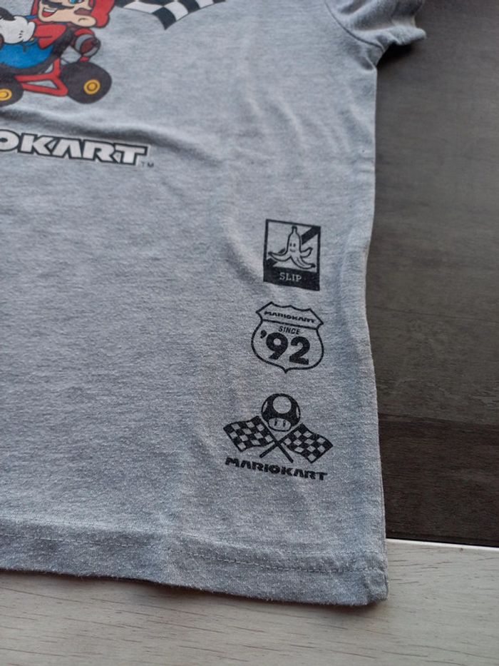 Tee-shirt manches courtes Mario kart - photo numéro 2