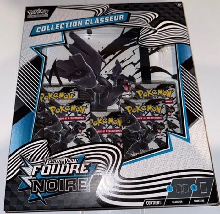 Coffret classeur foudre noire 10.5