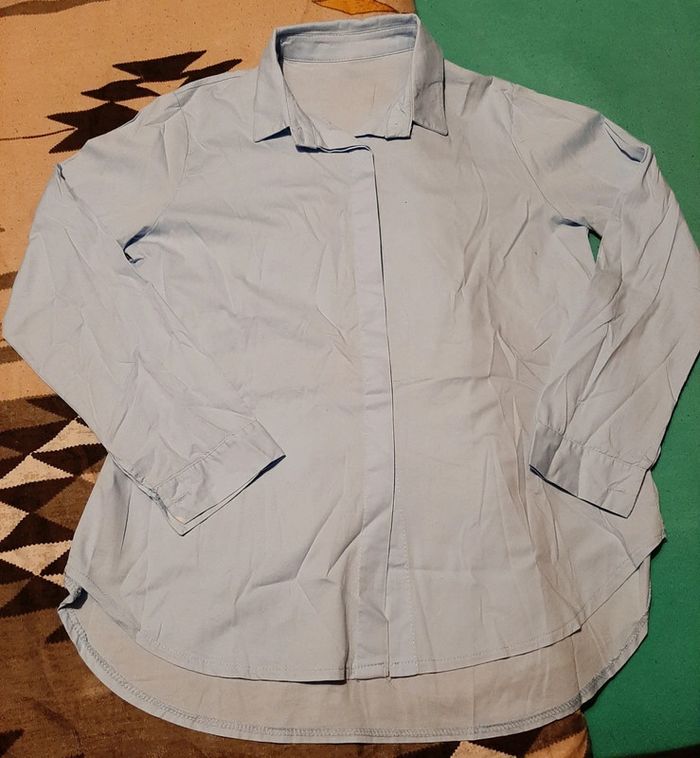 Chemise bleu ciel - photo numéro 4