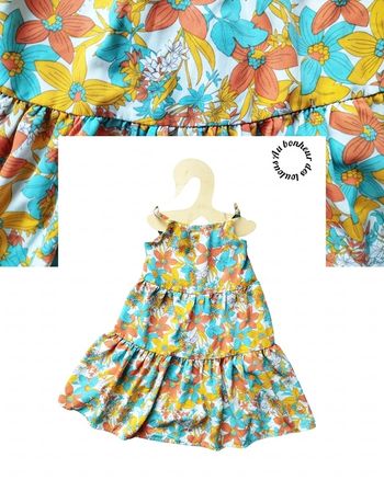 3 ans robe mi longue été