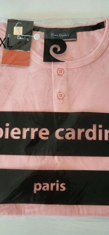 Tshirt rose manches courtes pierre cardin XL