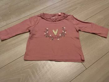 T-shirt 6 mois FPC manches longues