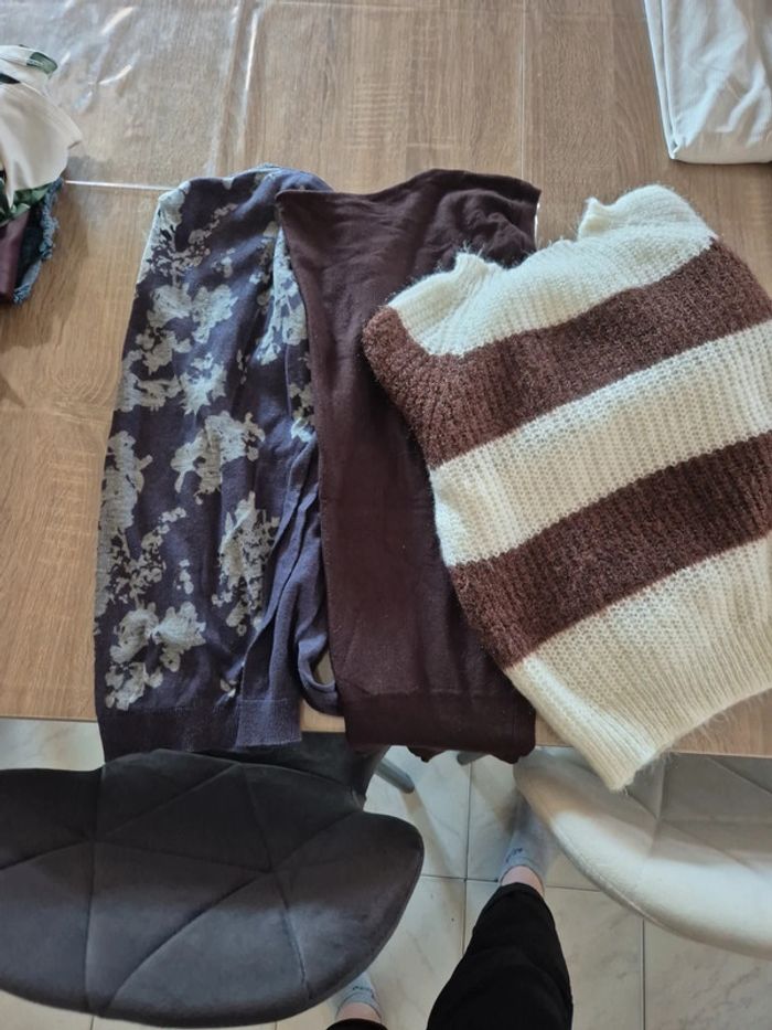 Lot de 19 vêtements taille 34 total look XS toutes saisons - photo numéro 12