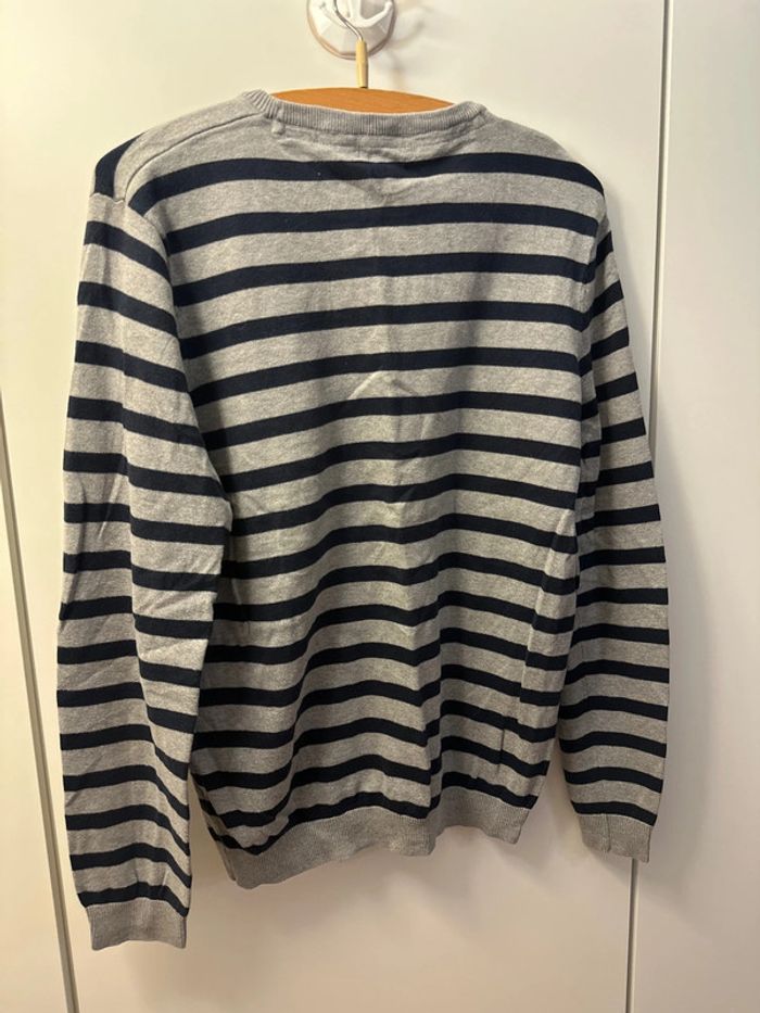 Pull léger rayures homme - photo numéro 3