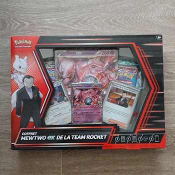 Coffret Pokémon Rivalités Destinées Mewtwo EX de la Team Rocket NEUF