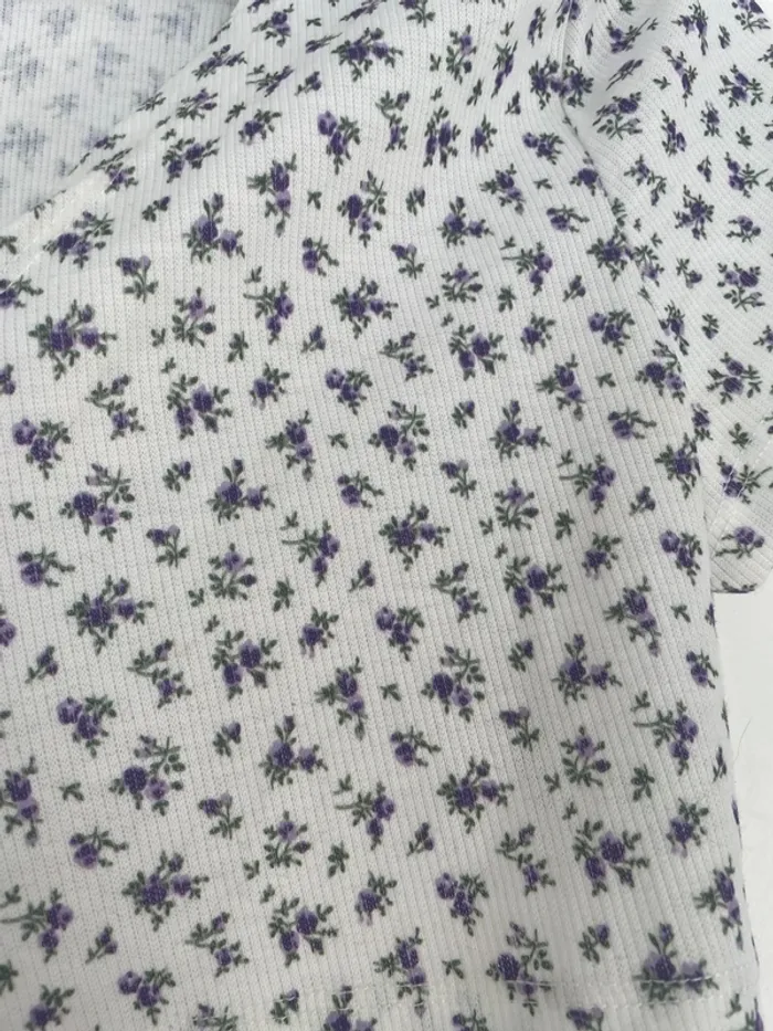 Crop top croisé devant L - photo numéro 2