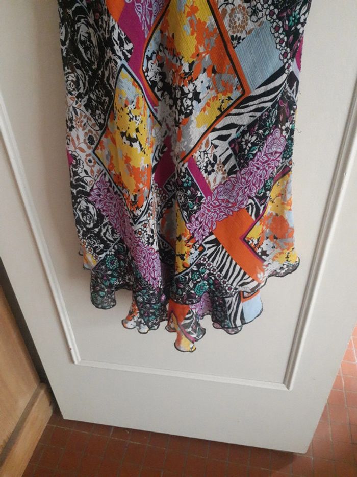 Robe à bretelles multicolore - photo numéro 3