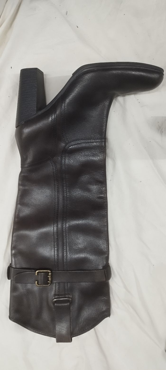 Bottes cuir talon 37 - photo numéro 3