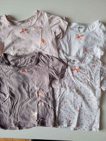 Lot 4 t shirts 3 ans