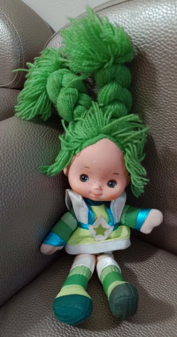 Poupée rainbow brite party verte