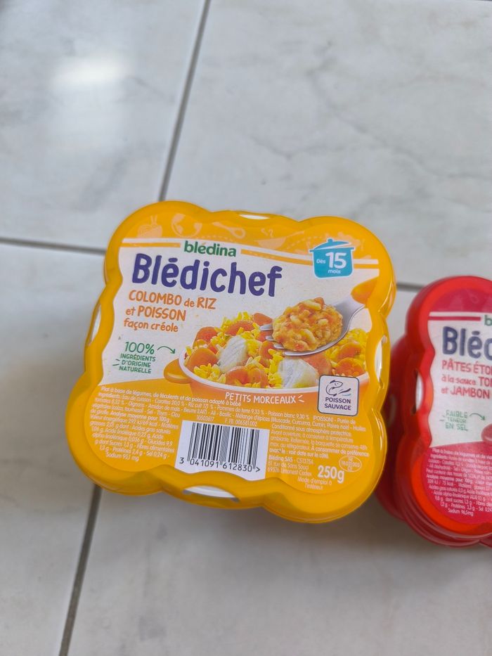 Lot de 9 plats blédichef 15 mois - photo numéro 2