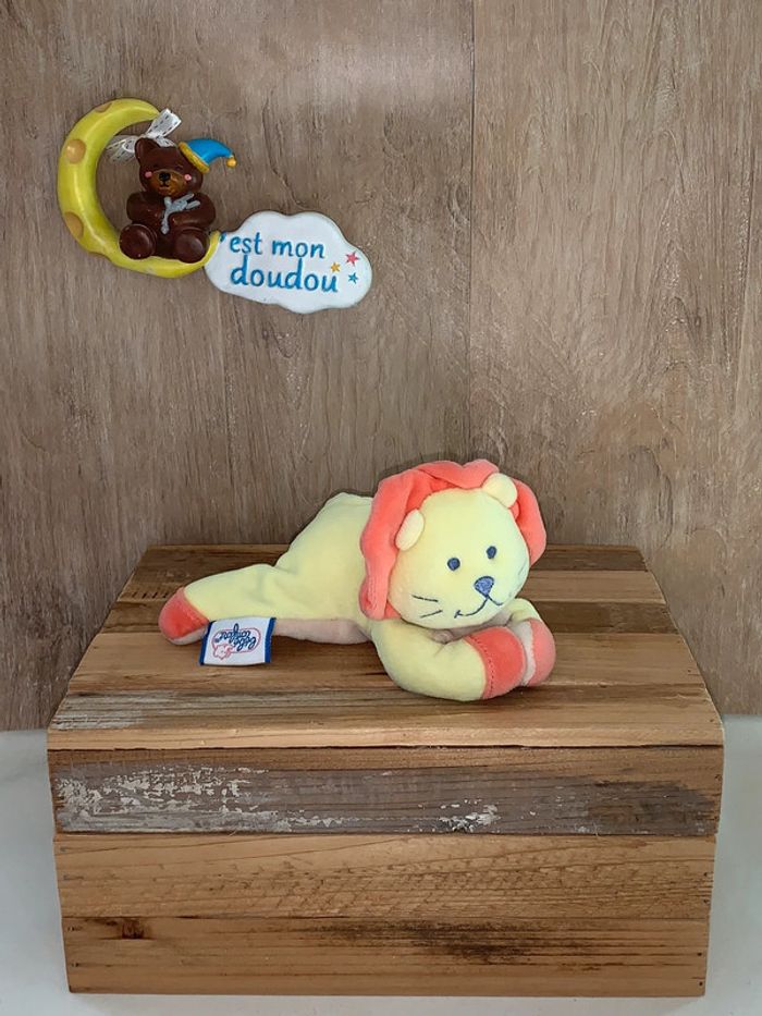 BBC03 doudou lion đŠ bĂ©bĂ© confort