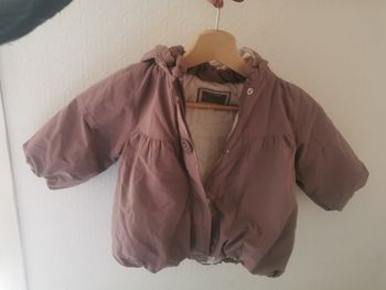Manteau chaud grain de blé