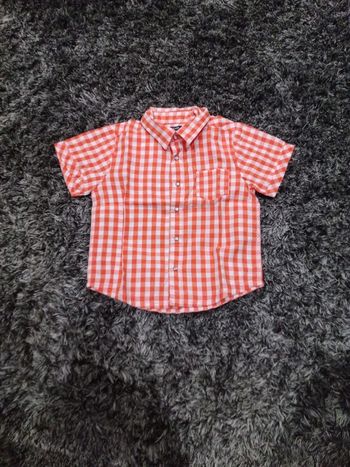 Chemise manches courtes garçon 2 ans 24 mois
