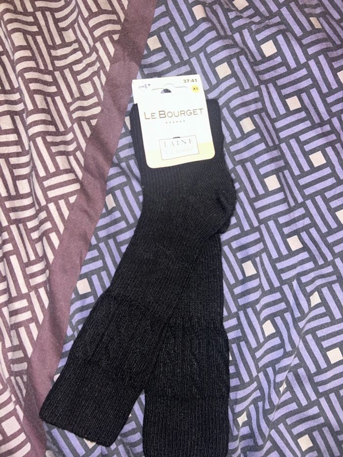 Chaussettes chaudes laine cachemire Le Bourget