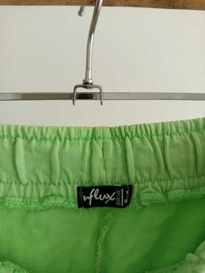 Short jogging taille élastique vert 5 ans - photo numéro 2