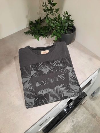 T-shirt manches courtes Levi’s – Noir & gris – Taille 14 ans