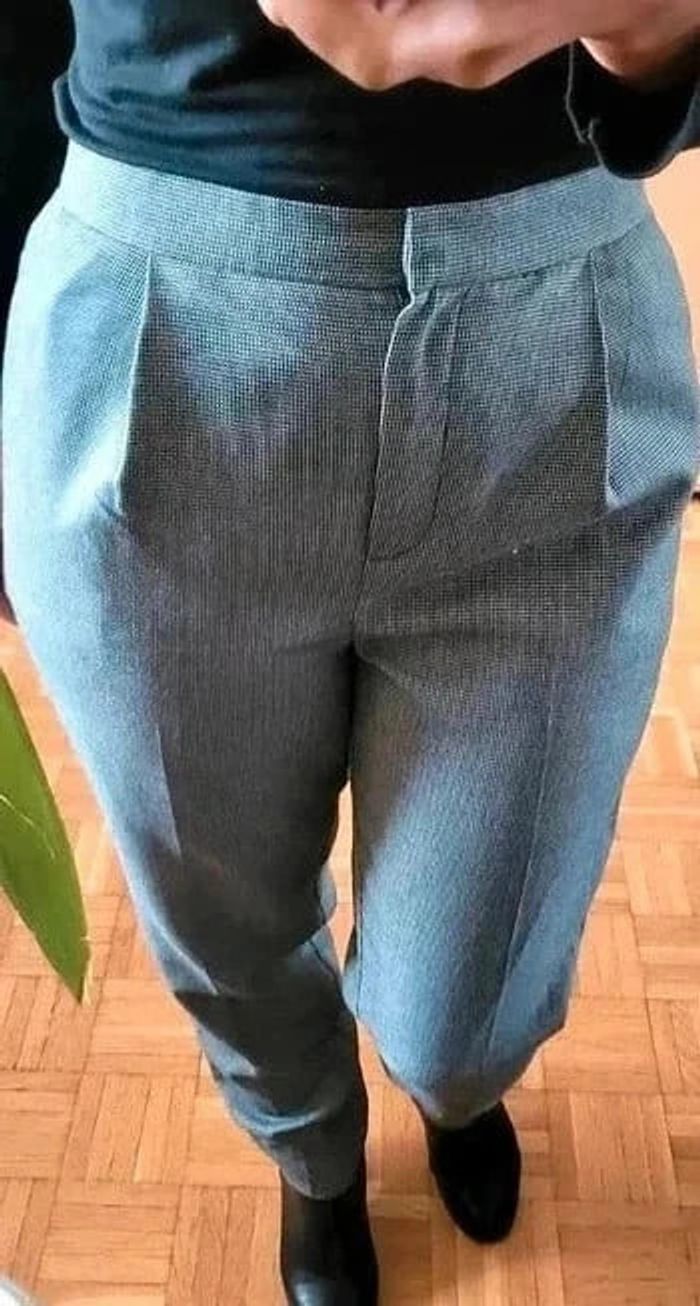 Pantalon vichy New Look Taille 36 slim leg - photo numéro 4