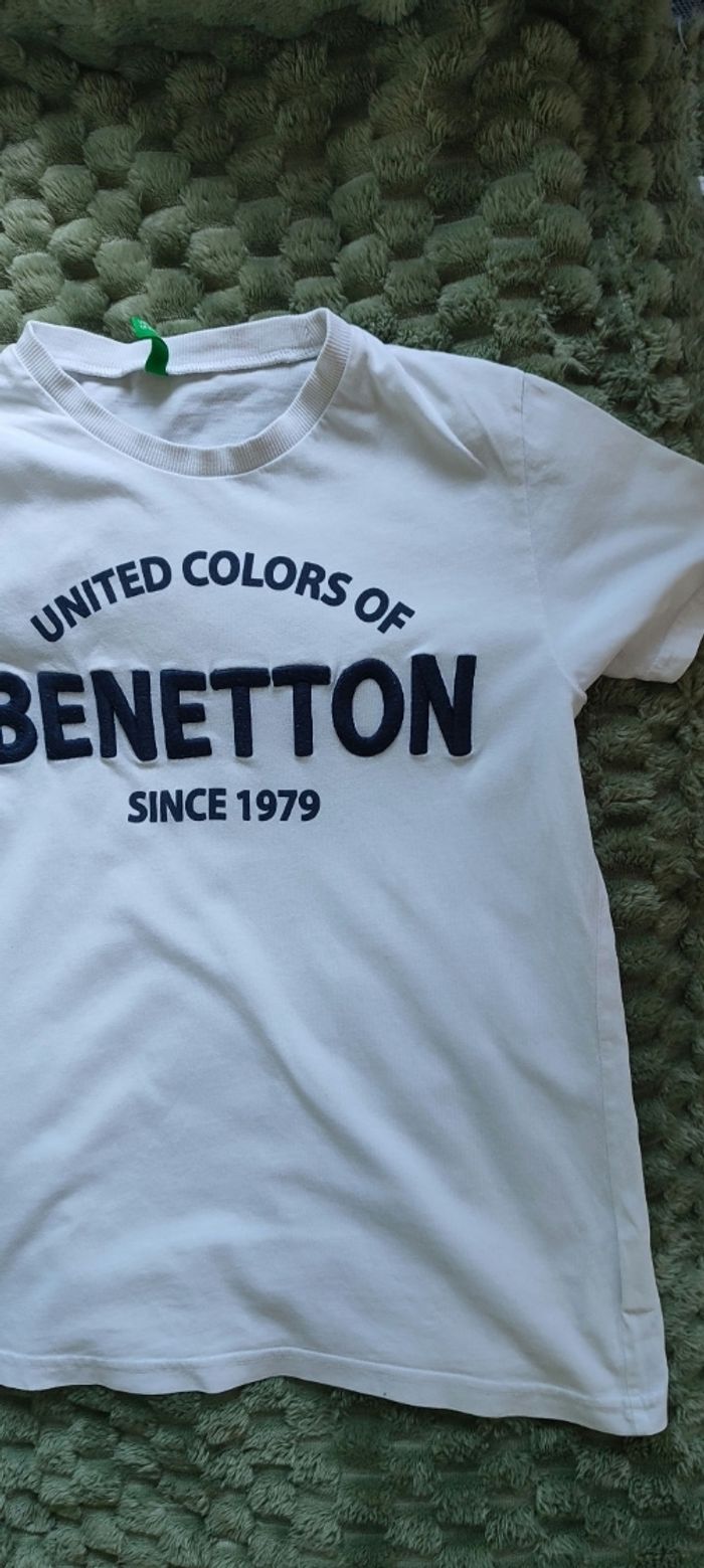 Tee shirt Benetton 8 9 ans - photo numéro 8