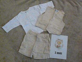 Ensemble 3 pièces 3 mois (n°10)