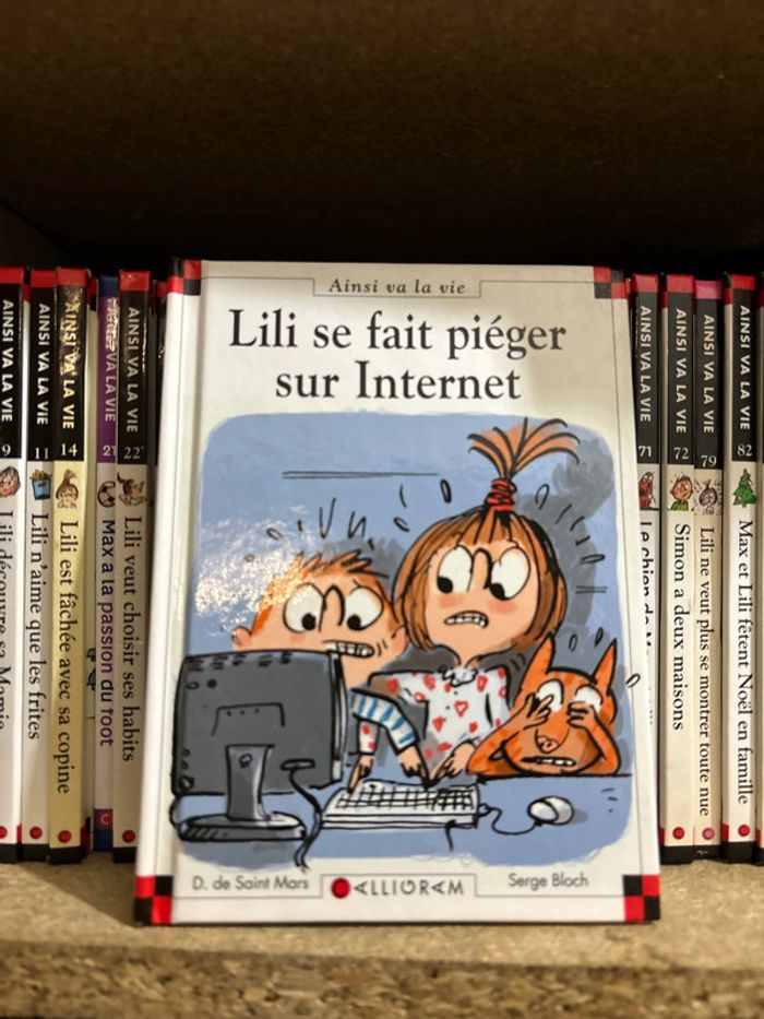 Livre, Lily se fait piéger sur Internet