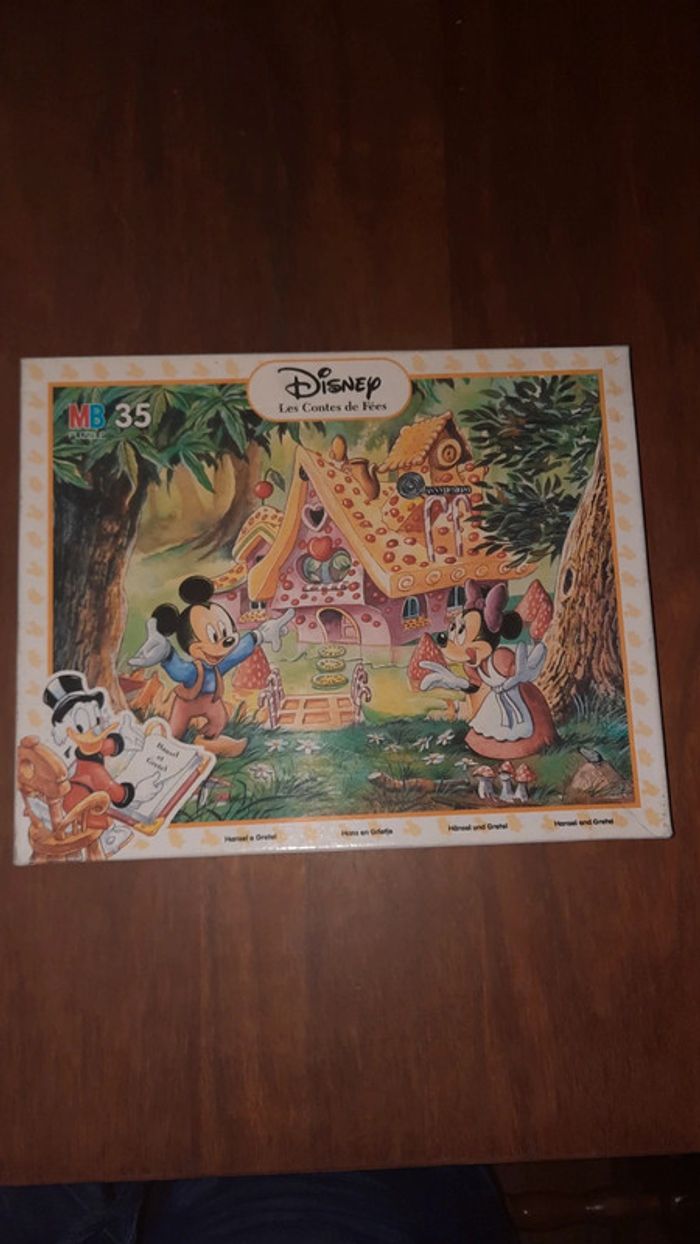 Puzzle vintage disney les contes de fée