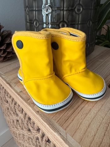 🌸Bottes pluie bébé Petit bateau jaune marin