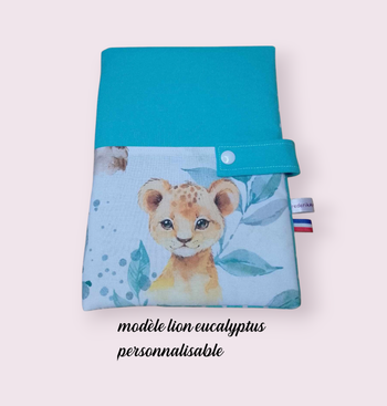 housse protège carnet de santé personnalisable modèle enfant