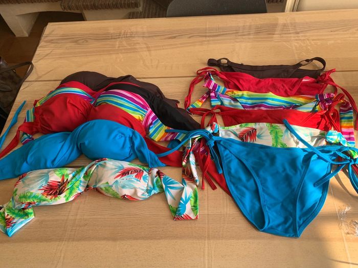 Lot de 6 ensembles de maillots de bains Taille S - photo numéro 3