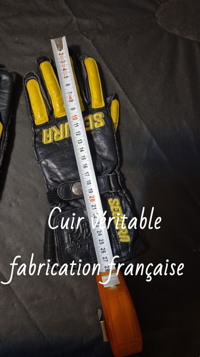 Gants moto cuir SEGURA - photo numéro 8