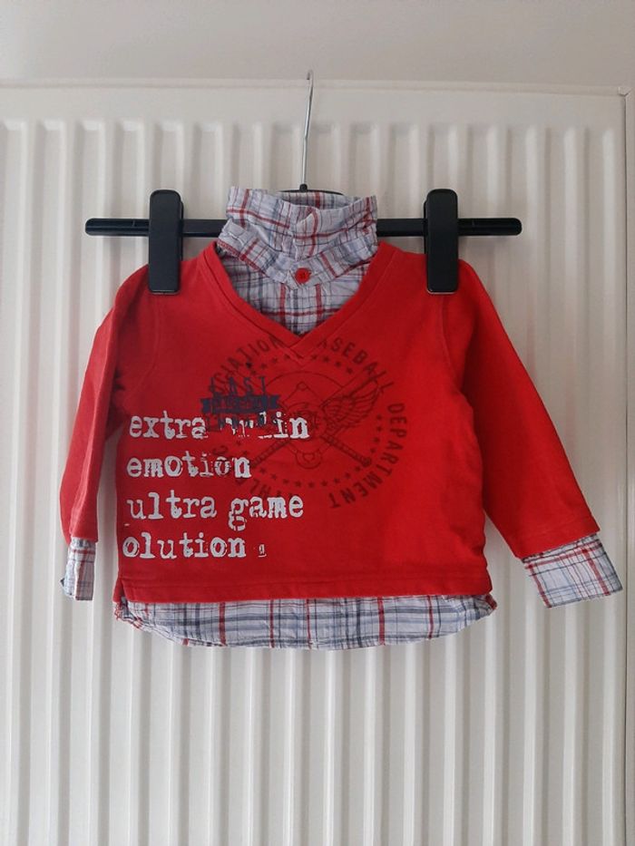 Polo fausse chemise