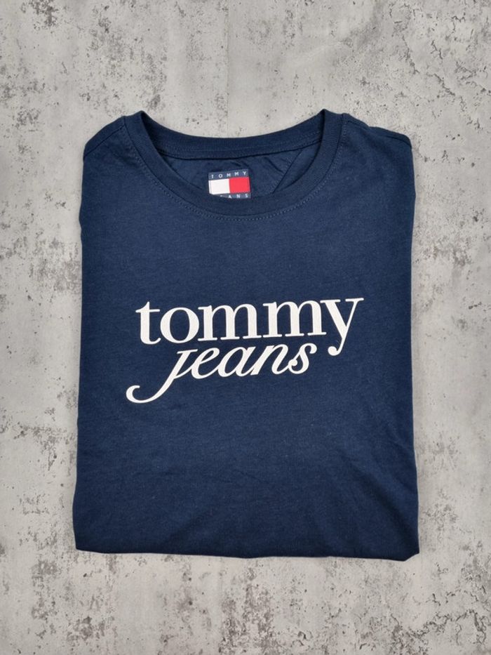 T-shirt Tommy Jeans – Neuf sans étiquette-Bleu marine – Taille S Femme (mesures en photos) - photo numéro 2