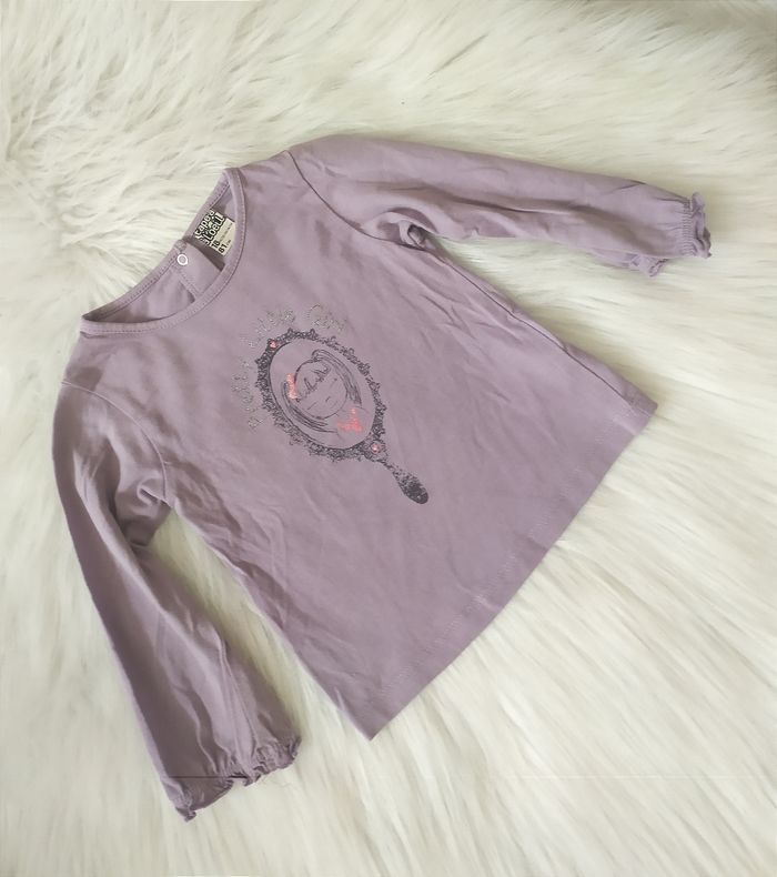 Tee-shirt manches longues bébé fille 81 cm Tape à l'oeil