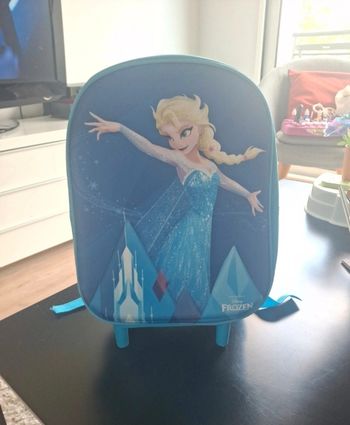 Sac à dos à roulettes Reine des Neiges