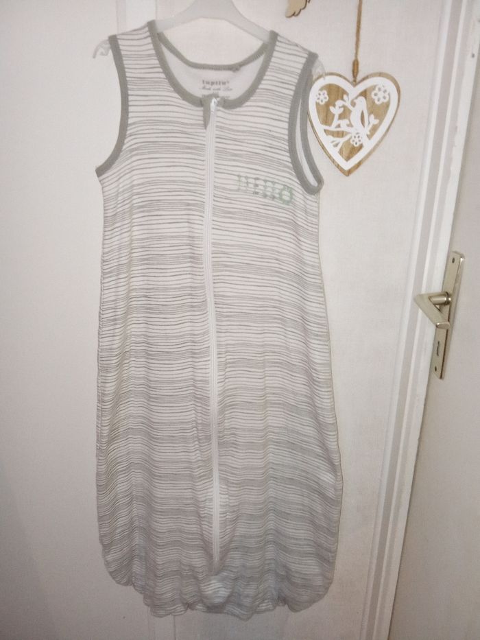 Turbulette gigoteuse gris rayure blanc, Tog 2, lupilu 110 cm de 18 à 36 mois, 3 ans - photo numéro 2