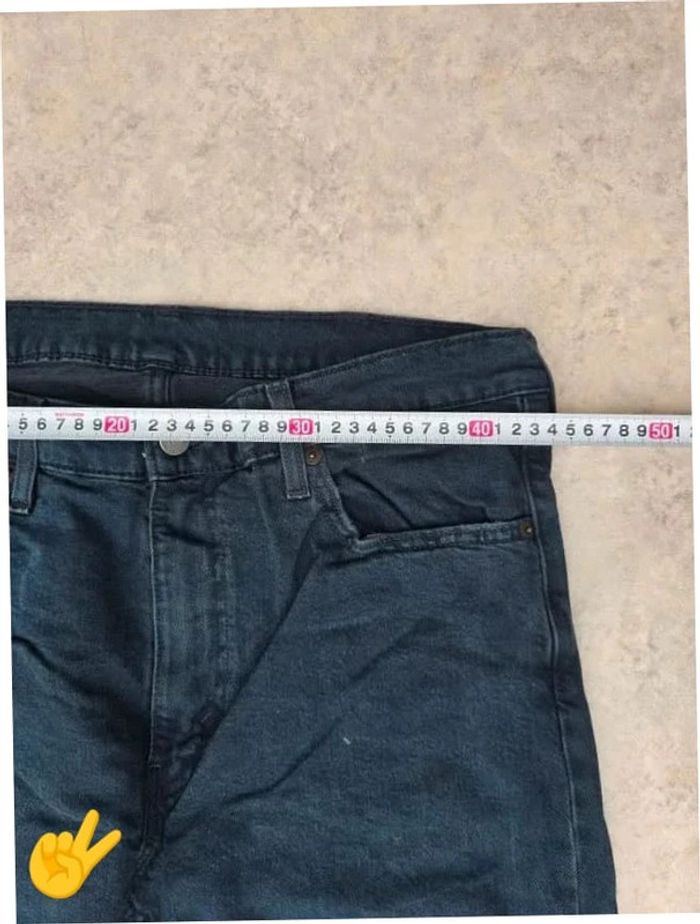 Jeans Levi's Skinny taper W38 FR48 L30 coupe skinny bleu Homme Men pan357b - photo numéro 4